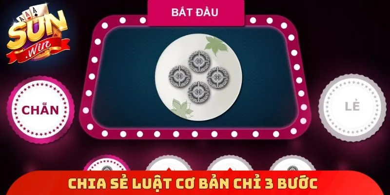 Chia sẻ luật cơ bản chỉ 3 bước