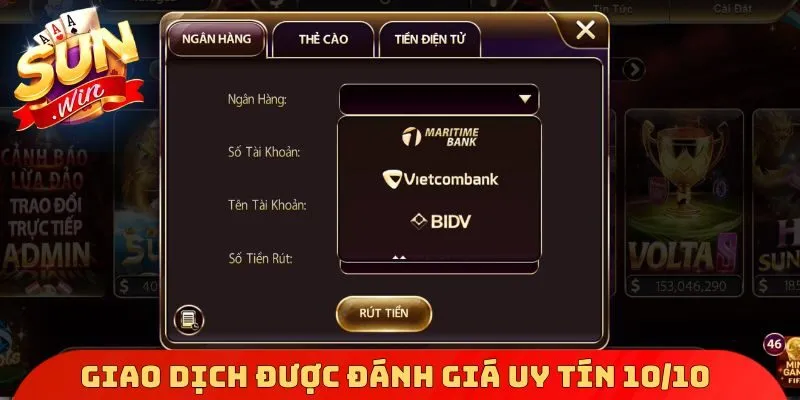 Giao dịch được đánh giá uy tín 10/10