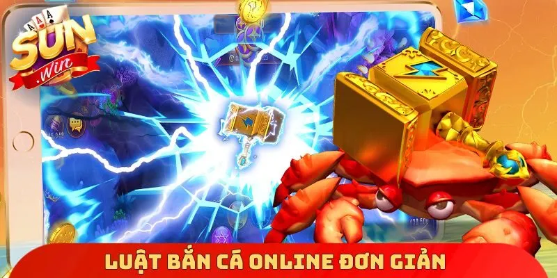 Luật bắn cá online đơn giản