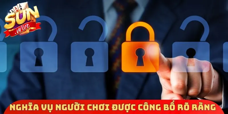 Nghĩa vụ người chơi được công bố rõ ràng