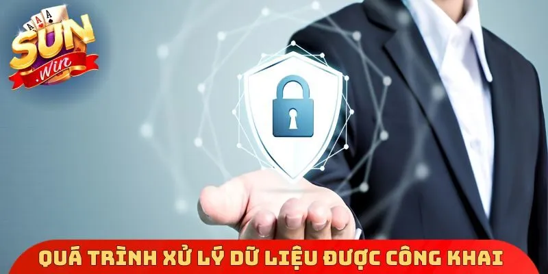 Quá trình xử lý dữ liệu được công khai