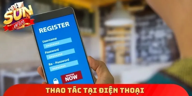 Thao tác tại điện thoại